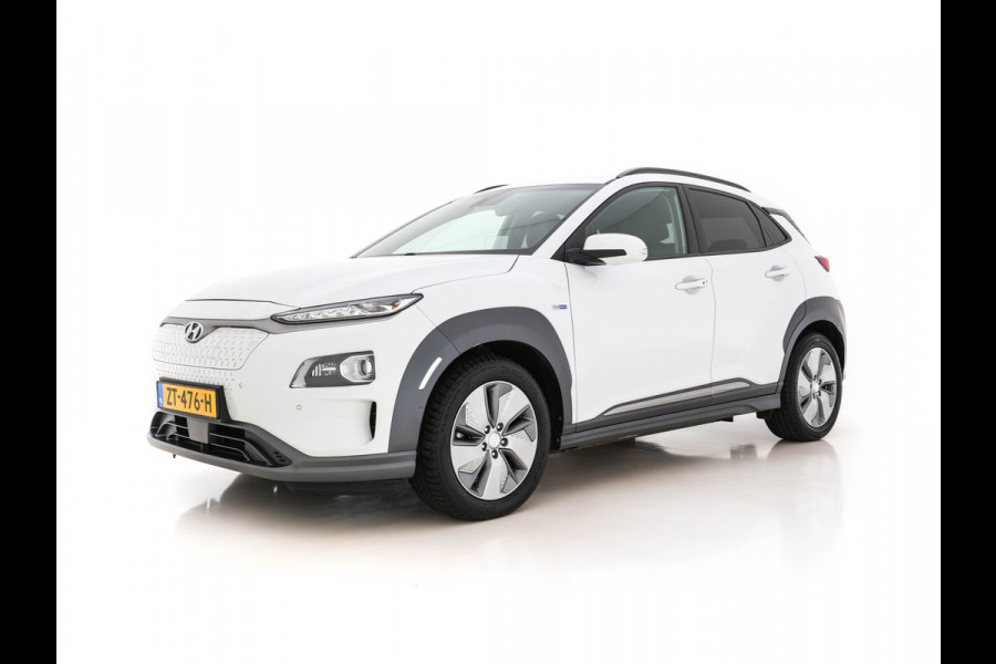 Hyundai Kona EV Premium 64 kWh ( INCL-BTW ) *FULL-LEATHER | HEAD-UP | FULL-LED | NAVI-FULLMAP | DAB | ADAPTIVE-CRUISE | KRELL-AUDIO | KEYLESS | CAMERA | BLIND-SPOT | LANE-ASSIST | DIGI-COCKPIT | SHIFT-PADDLES | TOWBAR | ..