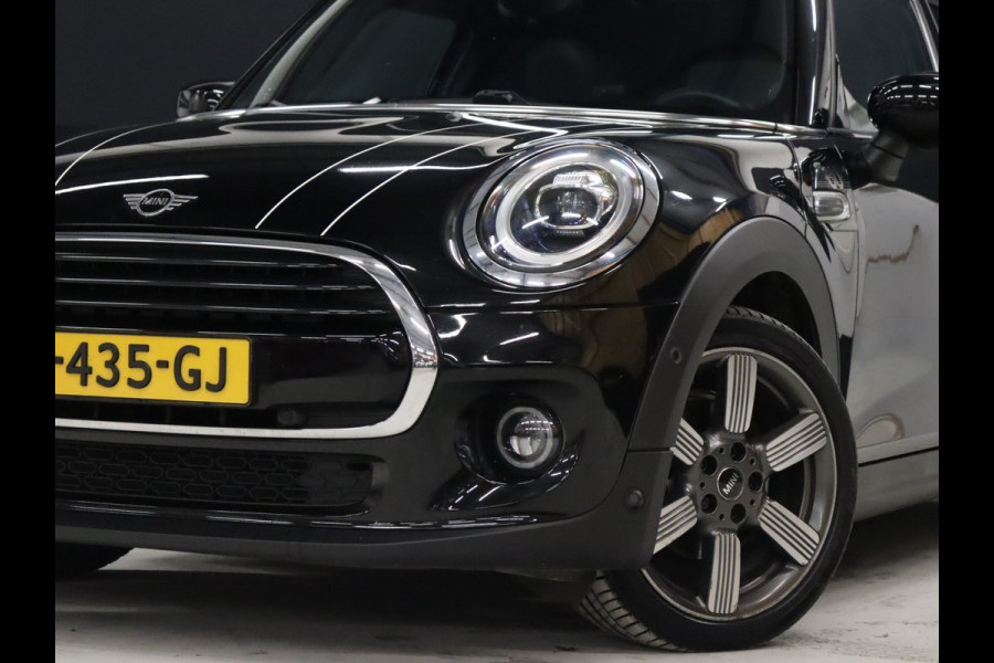 MINI Mini 1.5 Cooper 60 Years Edition *EINDEJAARSAANBIEDING* [SCHUIFKANTELDAK, CRUISE CONTROL, SENSOREN V+A, APPLE CARPLAY, KEYLESS, HARMAN KARDON AUDIO, STOELVERWARMING, VOL LEDER, CLIMATE, UNION JACK, CARPLAY NIEUWSTAAT]