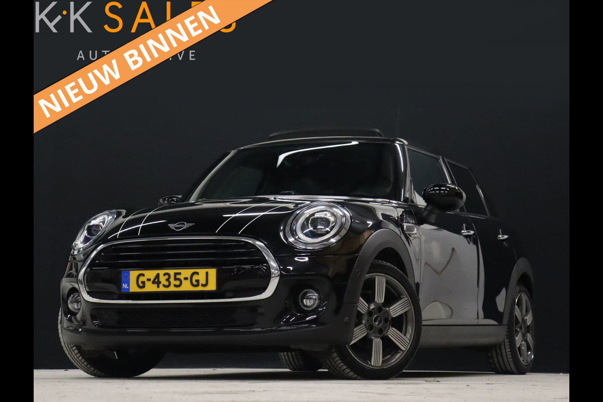 MINI Mini 1.5 Cooper 60 Years Edition *EINDEJAARSAANBIEDING* [SCHUIFKANTELDAK, CRUISE CONTROL, SENSOREN V+A, APPLE CARPLAY, KEYLESS, HARMAN KARDON AUDIO, STOELVERWARMING, VOL LEDER, CLIMATE, UNION JACK, CARPLAY NIEUWSTAAT]