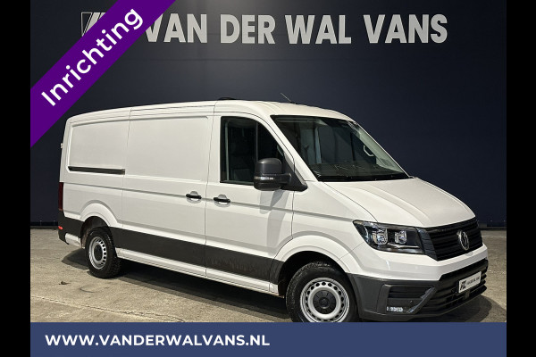 Volkswagen Crafter 2.0 TDI 141pk L3H2 L2H1 inrichting Euro6 Airco | Navigatie | Camera | Apple Carplay Android Auto, Parkeersensoren, Bijrijdersbank