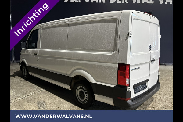 Volkswagen Crafter 2.0 TDI 141pk L3H2 L2H1 inrichting Euro6 Airco | Navigatie | Camera | Apple Carplay Android Auto, Parkeersensoren, Bijrijdersbank