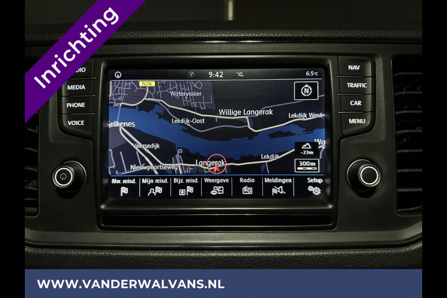 Volkswagen Crafter 2.0 TDI 141pk L3H2 L2H1 inrichting Euro6 Airco | Navigatie | Camera | Apple Carplay Android Auto, Parkeersensoren, Bijrijdersbank