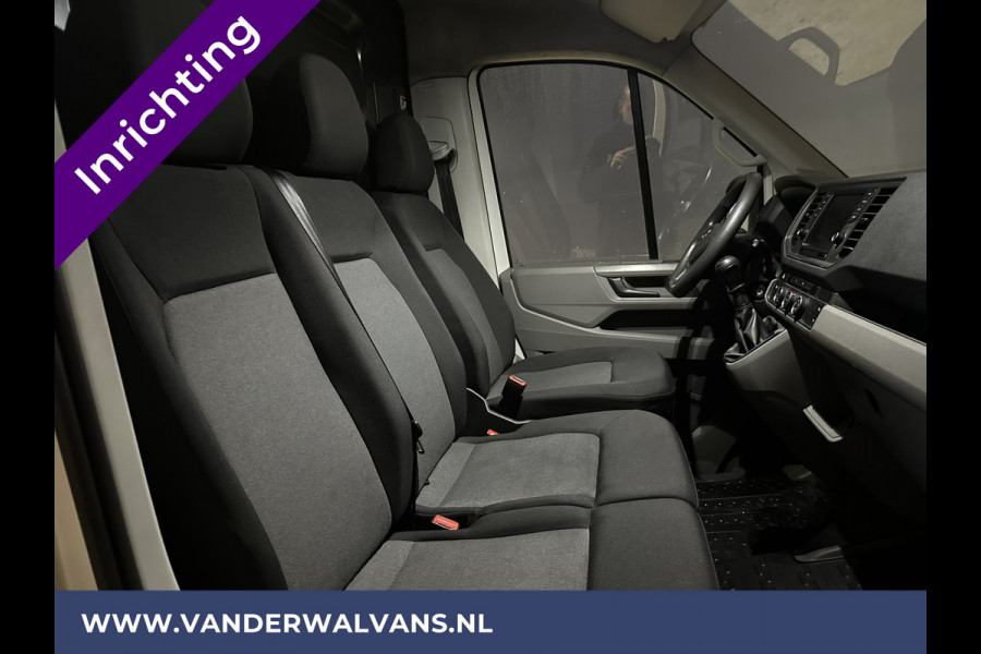 Volkswagen Crafter 2.0 TDI 141pk L3H2 L2H1 inrichting Euro6 Airco | Navigatie | Camera | Apple Carplay Android Auto, Parkeersensoren, Bijrijdersbank