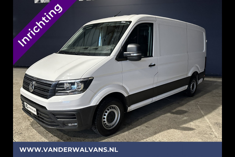 Volkswagen Crafter 2.0 TDI 141pk L3H2 L2H1 inrichting Euro6 Airco | Navigatie | Camera | Apple Carplay Android Auto, Parkeersensoren, Bijrijdersbank