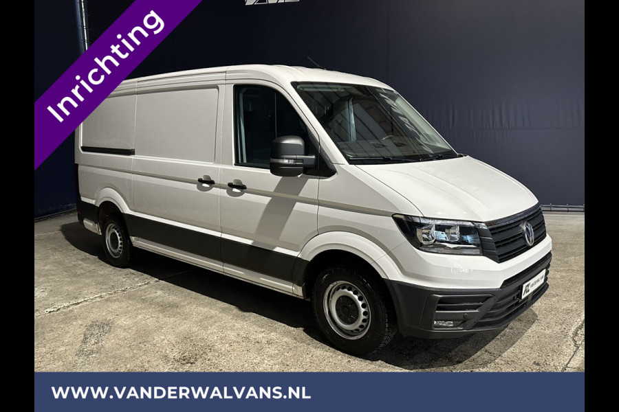 Volkswagen Crafter 2.0 TDI 141pk L3H2 L2H1 inrichting Euro6 Airco | Navigatie | Camera | Apple Carplay Android Auto, Parkeersensoren, Bijrijdersbank