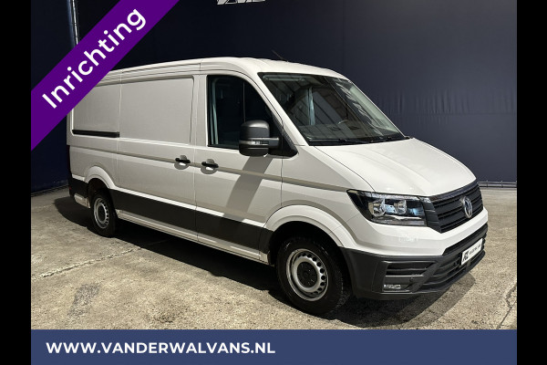 Volkswagen Crafter 2.0 TDI 141pk L3H2 L2H1 inrichting Euro6 Airco | Navigatie | Camera | Apple Carplay Android Auto, Parkeersensoren, Bijrijdersbank