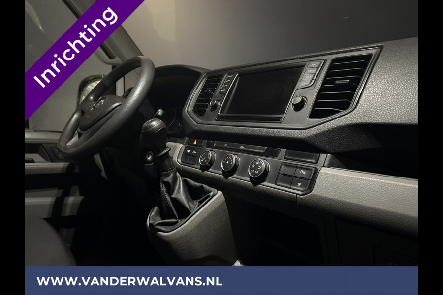 Volkswagen Crafter 2.0 TDI 141pk L3H2 L2H1 inrichting Euro6 Airco | Navigatie | Camera | Apple Carplay Android Auto, Parkeersensoren, Bijrijdersbank