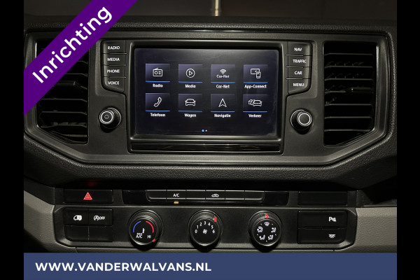 Volkswagen Crafter 2.0 TDI 141pk L3H2 L2H1 inrichting Euro6 Airco | Navigatie | Camera | Apple Carplay Android Auto, Parkeersensoren, Bijrijdersbank