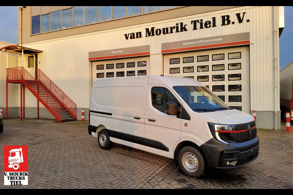 Renault Master NEW TYPE 150.35 EURO 6 L2H2 GESLOTEN WIT - V-08-KNG - BPM VRIJ!