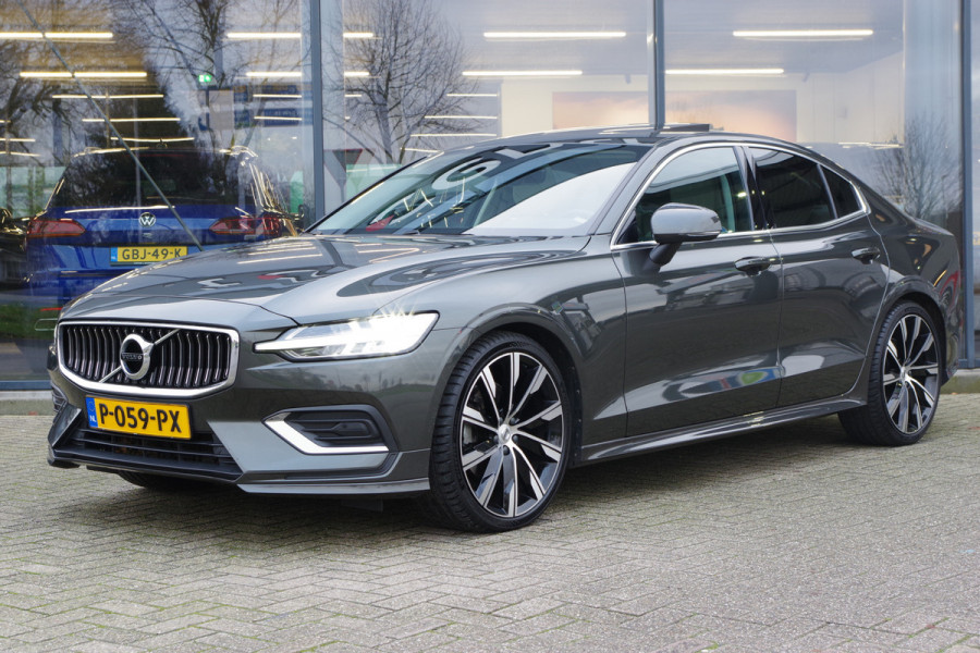 Volvo S60 2.0 B3 163 PK Inscription, Leder, Panoramadak, Harman / Kardon, Camera, 20" LM, Memory Seats, Elek. Trekhaak