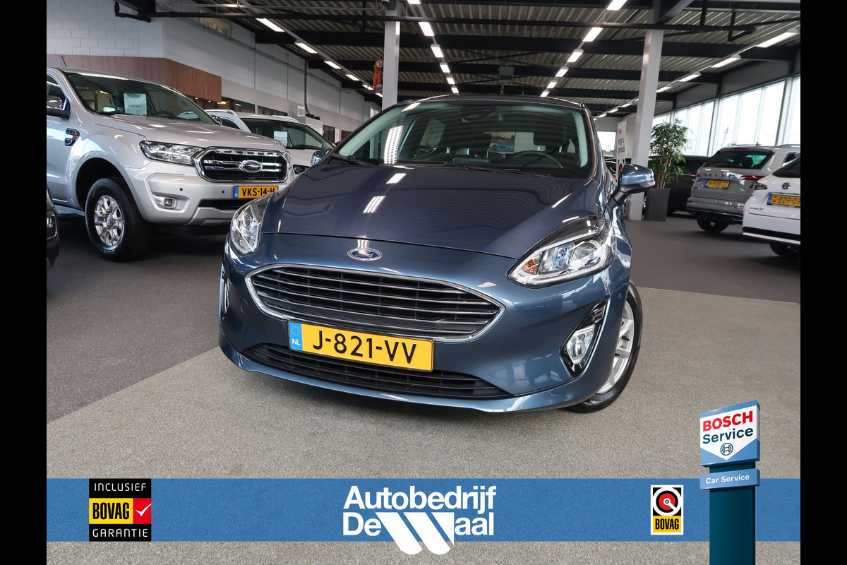 Ford Fiesta 1.0 EcoB. 95pk Titanium 5-drs. CLIMA/CRUISE/CARPLAY/PDC