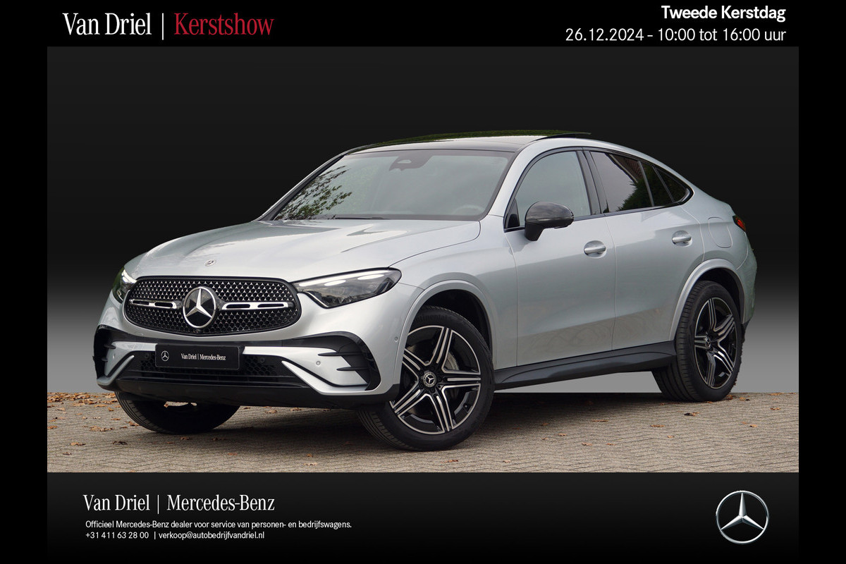 Mercedes-Benz GLC Coupé GLC 300 e 4M AMG Line Coupé | Pano Trekhaak Distronic Memory 360 Camera