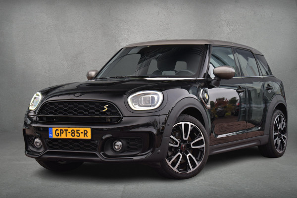 MINI Countryman Cooper SE ALL4 JCW | JCW | CarPlay | HUD | Stoelverw. | Leer | Camera