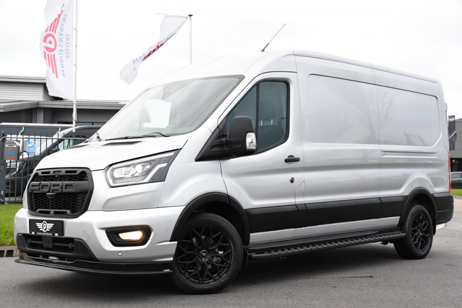 Ford Transit 350 2.0 TDCI L3H2 PB Limited Limited Adaptieve Cruise, Camera, Carplay, 185PK, Automaat, Sensoren, Multimedia, LED, UNIEK!