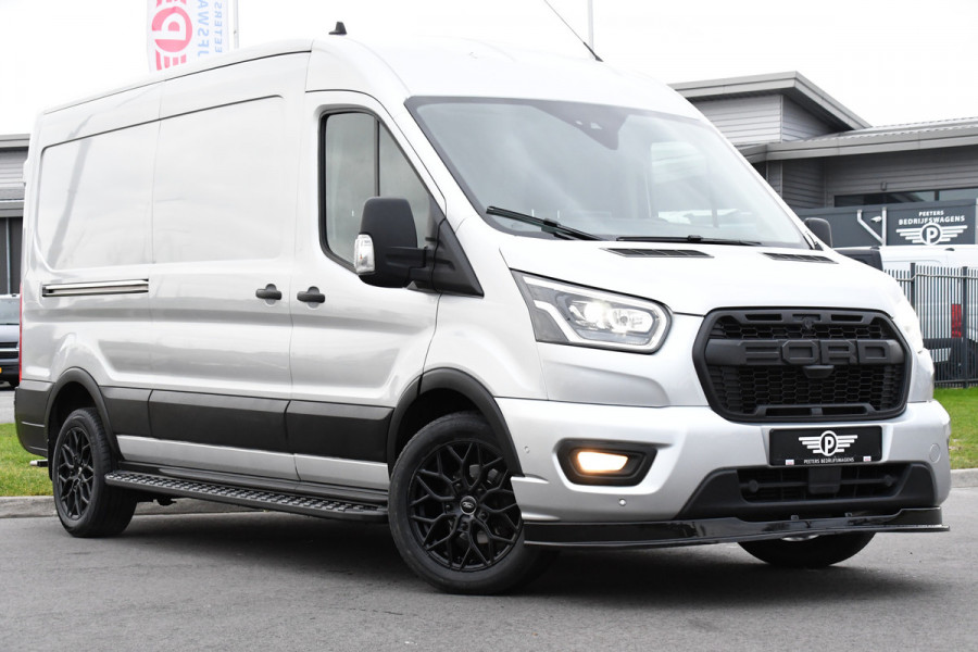 Ford Transit 350 2.0 TDCI L3H2 PB Limited Limited Adaptieve Cruise, Camera, Carplay, 185PK, Automaat, Sensoren, Multimedia, LED, UNIEK!