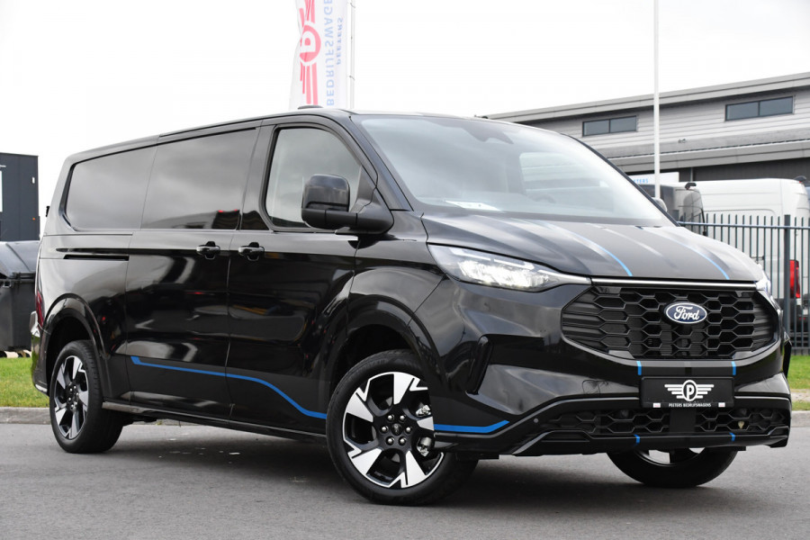 Ford Transit Custom 2.0 TDCI L2H1 Sport Adaptieve Cruise, Virtual, Camera, Sensoren, Automaat, 170PK, LED, Stoelverwarming, BOM VOL!