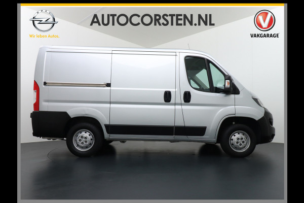 Peugeot Boxer 333 2.0 BlueHDI 111pk L1H1 3Persoons Airco Camera Trekhaak Schuifdeur-R. Betonplex Lat-Om-Lat Premium CruiseControl ESP Elektr.S Stuurbediening-Audio 2.000 kg trekvermogen 300Nm/1750rpm EURO 6