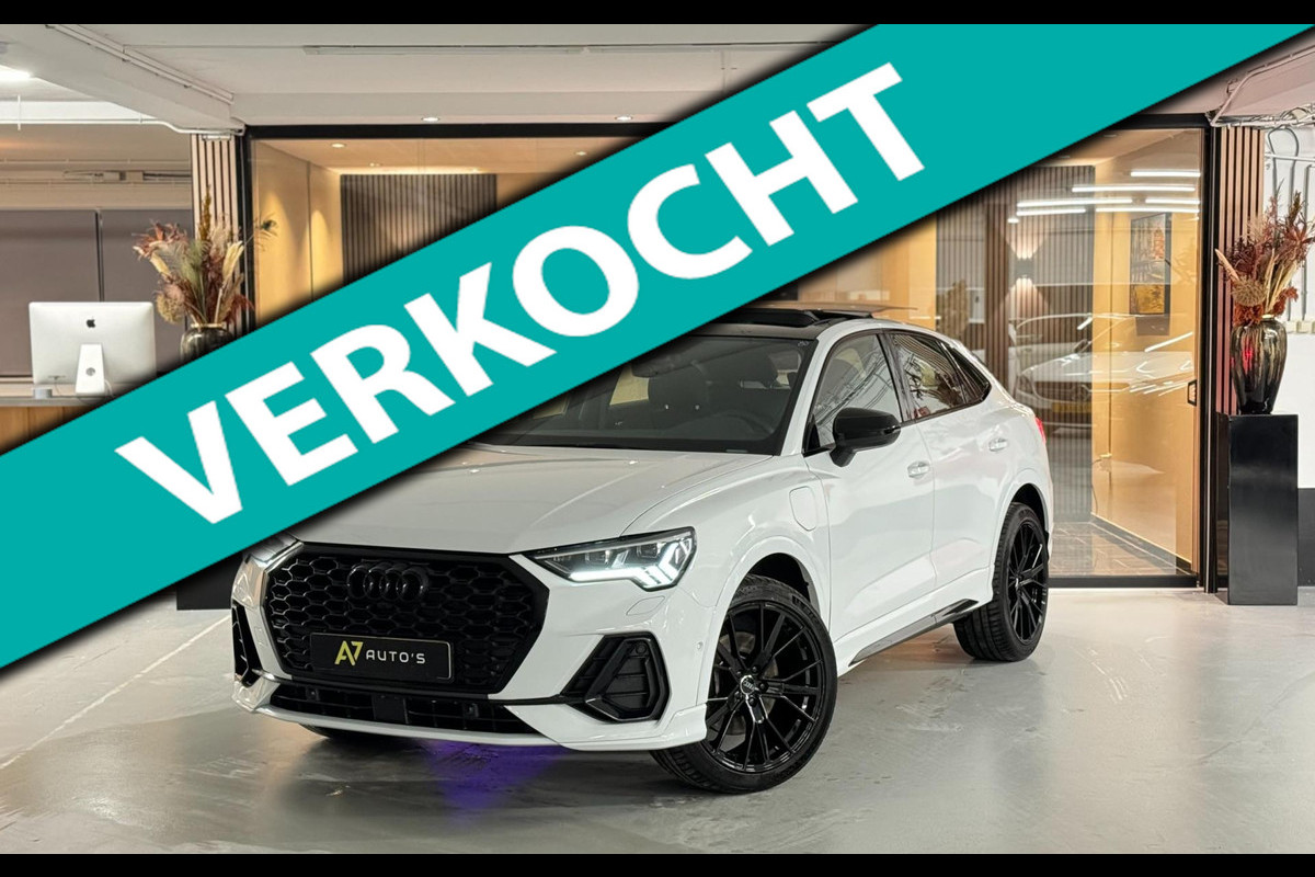 Audi Q3 Sportback 45 TFSI e 3x S-LINE SPORTBACK/PANO/KEYLES/TREKHAAK/VOL