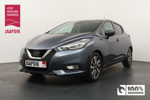 Nissan Micra BWJ 2019 | 0.9 IG-T 90PK N-Way | Clima | PDC | Navi | Cruise | Privacy glass | LED | Lichtmetaal |