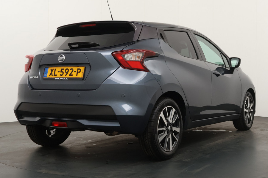 Nissan Micra BWJ 2019 | 0.9 IG-T 90PK N-Way | Clima | PDC | Navi | Cruise | Privacy glass | LED | Lichtmetaal |