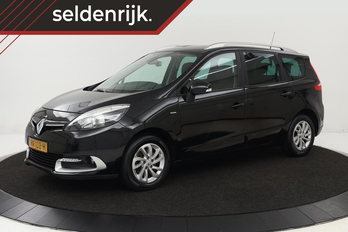 Renault Grand Scénic 1.2 TCe Limited 7-persoons | Trekhaak | Navigatie | Climate control | Bluetooth | Cruise control | PDC | Getint glas