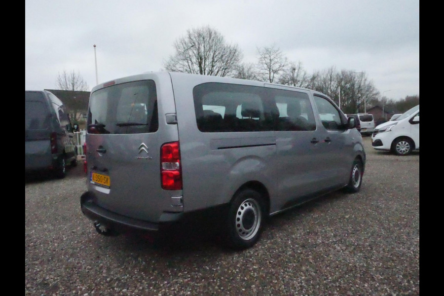 Citroën Jumpy 1.5 BlueHDi 120PK, 9 Persoons Combi, Airco, Prijs is inclusief BTW en BPM, Seperate airco achter