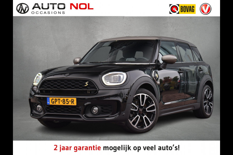 MINI Countryman Cooper SE ALL4 JCW | JCW | CarPlay | HUD | Stoelverw. | Leer | Camera