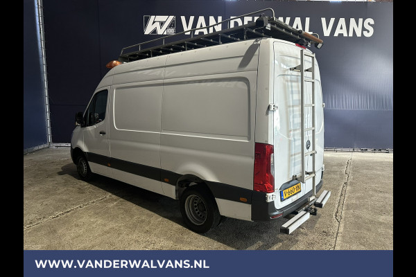 Mercedes-Benz Sprinter 516 CDI 164pk **BPM VRIJ voor de Ondernemer** L2H2 Dubbel Lucht 3500kg Trekhaak Euro6 Airco | Imperiaal Camera, Navigatie, Cruisecontrol, Trap