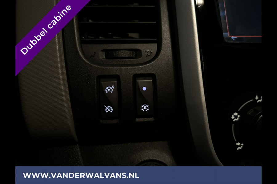 Renault Trafic 1.6 dCi 126pk L2H1 Dubbele cabine Euro6 Airco | Navigatie | Trekhaak | Cruisecontrol Parkeersensoren, Sidebars, 5-zits