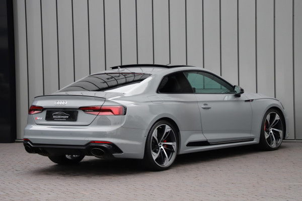 Audi RS5 2.9 TFSI Quattro | RS Dynamic | 451PK | B&O | Nardo | Pano | Carbon | Sportstoelen | Rode-sticksels | 2017.