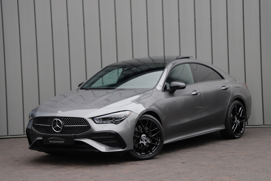 Mercedes-Benz CLA-Klasse 200 AMG Aut7 | 160PK | Pano | Sfeerverlichting | Keyles-go | Multi-beam | Distronic | ACC | Stuurwielverw. | 2023.