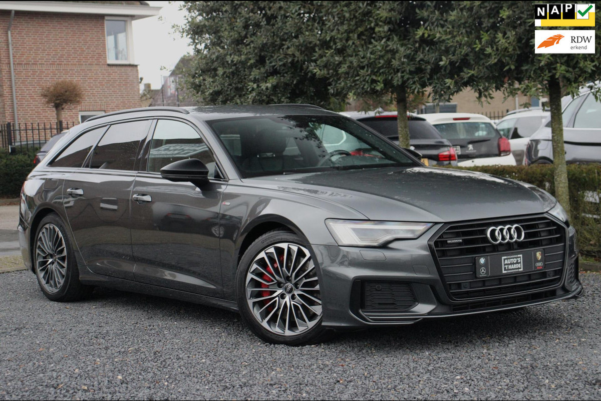 Audi A6 Avant 55 TFSI e Quattro Competition 367 PK 3x S-Line Trekhaak Keyless Camera Matrix 19''