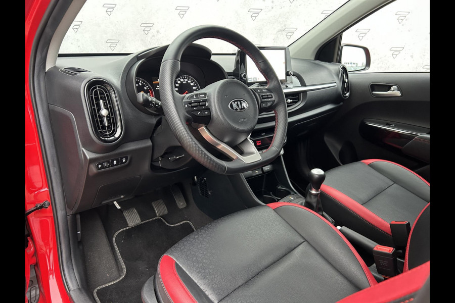 Kia Picanto 1.0 DPi GT-Line | 1e Eigenaar | Trekhaak | Camera | Navi | Leder | 15" Velgen | Clima | Apple CarPlay/Android Auto | PDC | Cruise | LED |