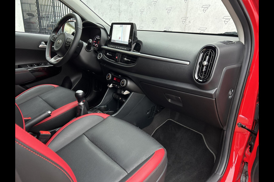 Kia Picanto 1.0 DPi GT-Line | 1e Eigenaar | Trekhaak | Camera | Navi | Leder | 15" Velgen | Clima | Apple CarPlay/Android Auto | PDC | Cruise | LED |