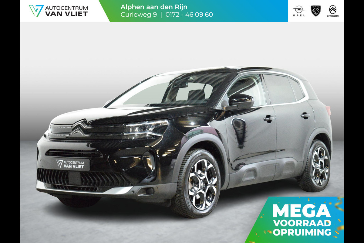 Citroën C5 Aircross 1.2 Hybrid 136 Max AUTOMAAT | ACHTERUITRIJCAMERA MET SENSOREN | NAVIGATIE | CARPLAY | E.C.C. | VERWARMBARE VOORSTOELEN | 12.685km