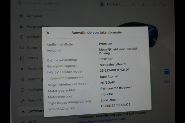 Tesla Model 3 Performance AWD 513pk 0-100 3,4 sec. 20" FSD-vb. AutoPilot Carbon Spoiler Premium-HiFi Pano.dak Camera Leer Adaptive-Cruise+Stop 4wd Rode Remklauwen Carbon-Spoiler Premium Audio Veel grip door 4WD vierwielaandrijving.  Origineel Nederlandse auto ! 1e eigenaar 69250 nieuw