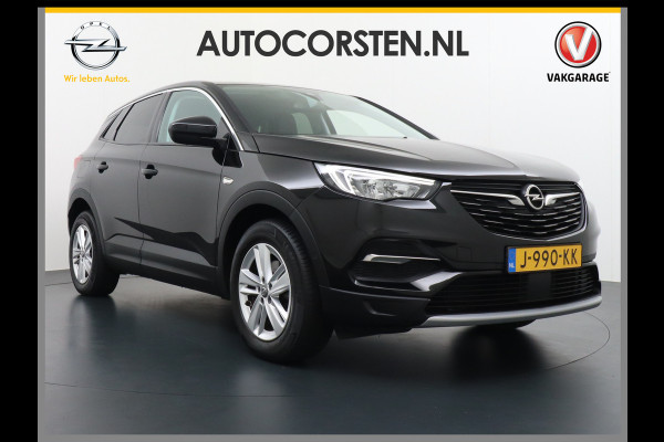 Opel Grandland X T131PK AUT-8 Apple Carplay Android Auto Navi Ecc Pdc Autom.AchterklepAGR-Stoel Cruise Control Keyless LaneAssist DAB Bluetooth Connected Led Licht-Regensensor Business Executive 1ste Eigenaar 1300 kg trekvermogen 39.000 nieuw!