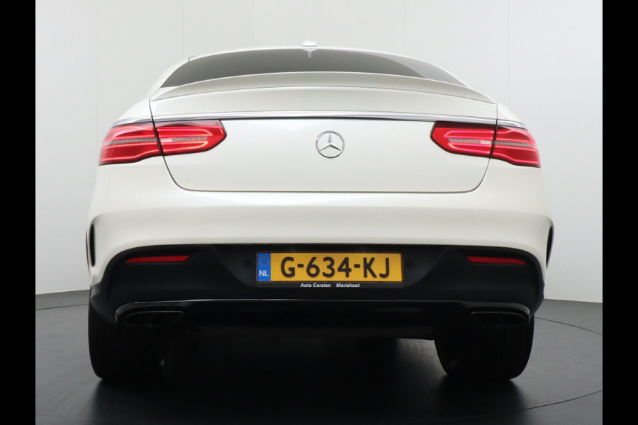 Mercedes-Benz GLE Coupé 450 AMG 4MATIC 368pk AUT-9 Leer 360-Camera (Airmatic+ADS)Luchtvering Panorama Glasdak Park-Assist PDC-a+v Elektr.-SportSt. Treeplanken Connected services A-klep automatisch Adaptief Dempers/ads Bordherkenn. Voetgangersbescherm AWD 4x4 LED-v+a Bots herkenning systeem Achteropkomend verkeer waarschuwing 123.000 nieuw!  3.500KG (!!) Trekvermogen!