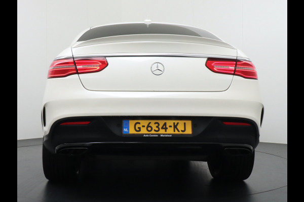 Mercedes-Benz GLE Coupé 450 AMG 4MATIC 368pk AUT-9 Leer 360-Camera (Airmatic+ADS)Luchtvering Panorama Glasdak Park-Assist PDC-a+v Elektr.-SportSt. Treeplanken Connected services A-klep automatisch Adaptief Dempers/ads Bordherkenn. Voetgangersbescherm AWD 4x4 LED-v+a Bots herkenning systeem Achteropkomend verkeer waarschuwing 123.000 nieuw!  3.500KG (!!) Trekvermogen!