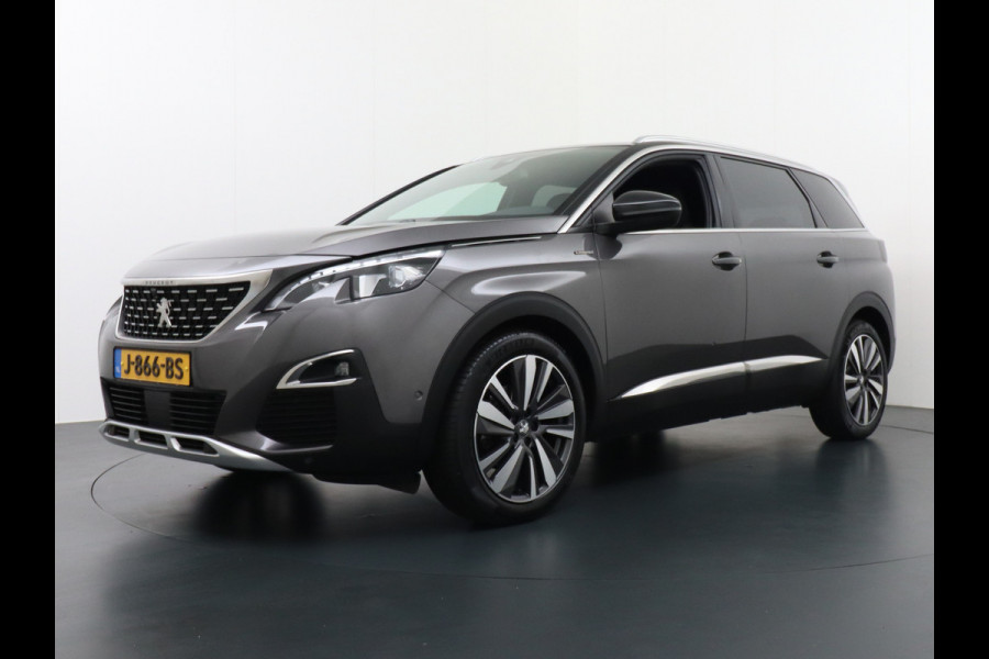 Peugeot 5008 AUT-8 7pers. T131pk GT-Line Elektr.Stoelen+Geheugen+Leer+Verwarmd Elek. Adaptive-Cruise 360Camera 19''LM Afn. Trekhaak Apple And Pack City 2 Visio park 2 Parkeer-assistent Connected services mirror screen Aluminium dakrails Stoelverw. Blindspot Navi Pdc Tel. Usb Virtual-Cockpit Sensor dodehoek extra getint glas achter Rijstrooksensor met correctie Vermoeidheids herkenning Pack Drive Assist Bu-spieg el/klap/mem 49.000 nieuw!!! euro 6.3 Orig.NLse auto