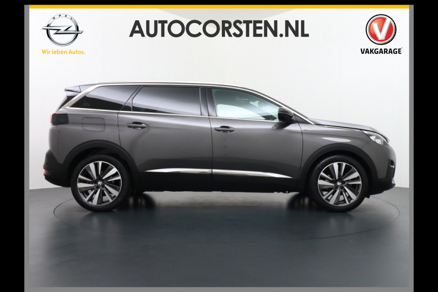 Peugeot 5008 AUT-8 7pers. T131pk GT-Line Elektr.Stoelen+Geheugen+Leer+Verwarmd Elek. Adaptive-Cruise 360Camera 19''LM Afn. Trekhaak Apple And Pack City 2 Visio park 2 Parkeer-assistent Connected services mirror screen Aluminium dakrails Stoelverw. Blindspot Navi Pdc Tel. Usb Virtual-Cockpit Sensor dodehoek extra getint glas achter Rijstrooksensor met correctie Vermoeidheids herkenning Pack Drive Assist Bu-spieg el/klap/mem 49.000 nieuw!!! euro 6.3 Orig.NLse auto