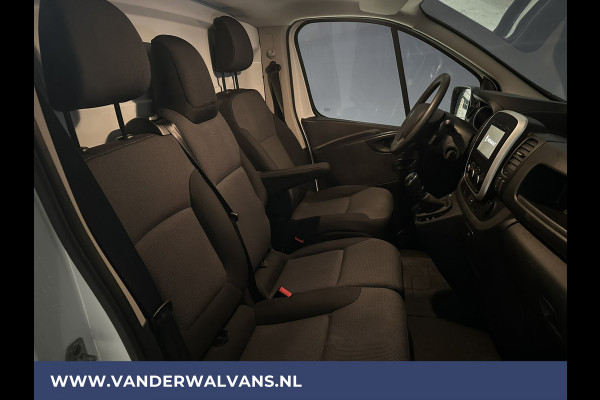 Renault Trafic 2.0 dCi 120pk L2H1 Euro6 Airco | LED | Navigatie | Imperiaal | Trekhaak | Cruisecontrol Parkeersensoren, Bijrijdersbank