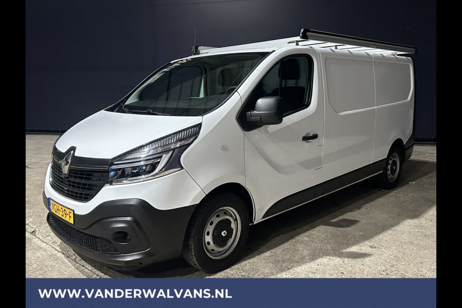 Renault Trafic 2.0 dCi 120pk L2H1 Euro6 Airco | LED | Navigatie | Imperiaal | Trekhaak | Cruisecontrol Parkeersensoren, Bijrijdersbank