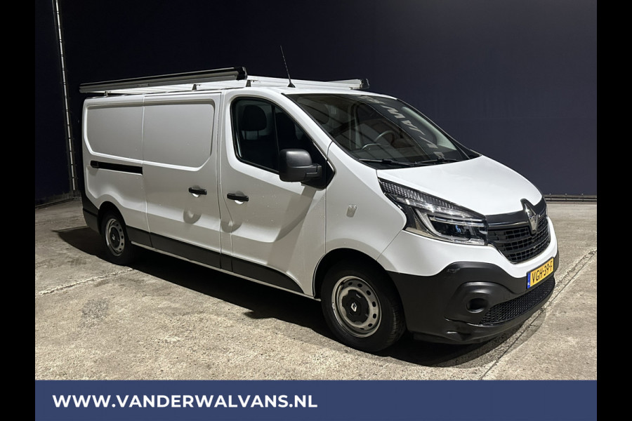 Renault Trafic 2.0 dCi 120pk L2H1 Euro6 Airco | LED | Navigatie | Imperiaal | Trekhaak | Cruisecontrol Parkeersensoren, Bijrijdersbank