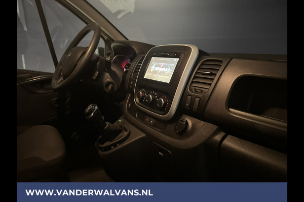 Renault Trafic 2.0 dCi 120pk L2H1 Euro6 Airco | LED | Navigatie | Imperiaal | Trekhaak | Cruisecontrol Parkeersensoren, Bijrijdersbank