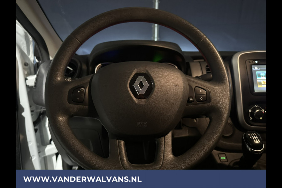 Renault Trafic 2.0 dCi 120pk L2H1 Euro6 Airco | LED | Navigatie | Imperiaal | Trekhaak | Cruisecontrol Parkeersensoren, Bijrijdersbank