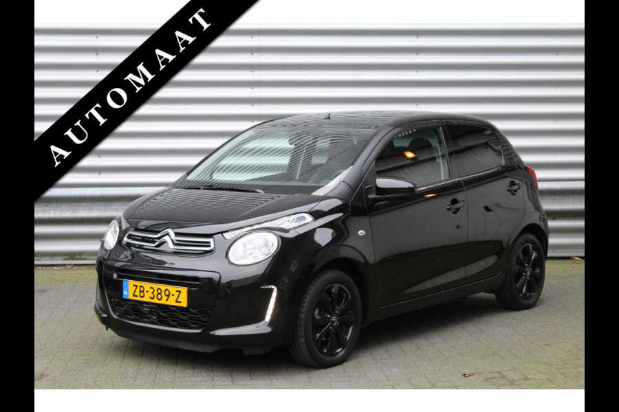 Citroën C1 1.0 VTi 73pk Shine Automaat NL-Auto NAP Clima Carplay Camera 15"LMV