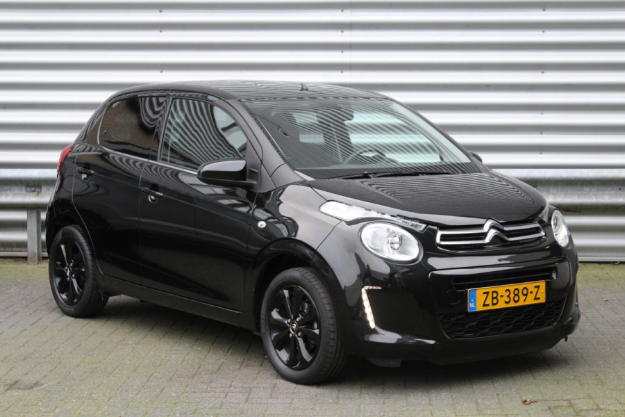 Citroën C1 1.0 VTi 73pk Shine Automaat NL-Auto NAP Clima Carplay Camera 15"LMV