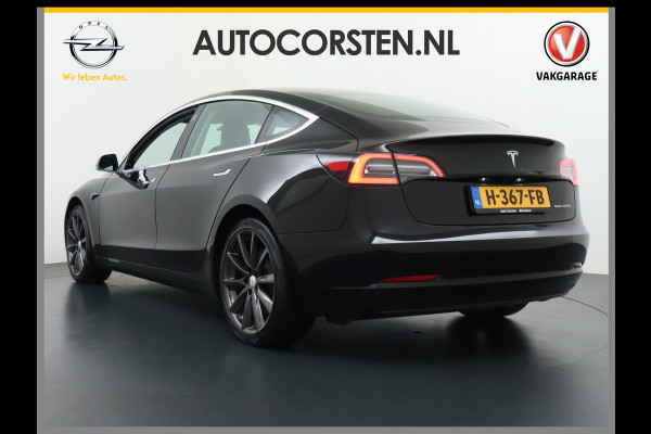 Tesla Model 3 Long Range 75kWh 463PK Full Self Driving 3 computer FSD v.b. Lmv 19" Premium-Audio 4wd Dual Motor AutoPilot Panoramadak Camera's Stoel en achterbank verwarming Keyless Electr.Stoelen-L+R+Easyaccess 1e Maand Gratis Premium Connectivity! Origineel Nederlandse auto! Grip en veiligheid door 4wd AWD vierwielaandrijving