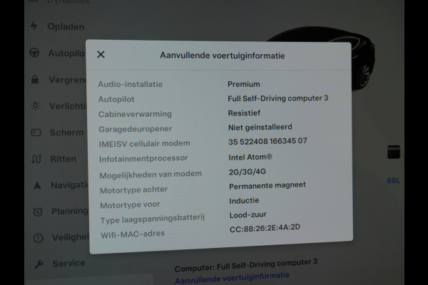 Tesla Model 3 Long Range 75kWh 463PK Full Self Driving 3 computer FSD v.b. Lmv 19" Premium-Audio 4wd Dual Motor AutoPilot Panoramadak Camera's Stoel en achterbank verwarming Keyless Electr.Stoelen-L+R+Easyaccess 1e Maand Gratis Premium Connectivity! Origineel Nederlandse auto! Grip en veiligheid door 4wd AWD vierwielaandrijving